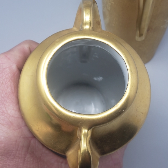 Wehinger & Co. Antique Gold Vases (Circa 1920) - Picture 7 of 15